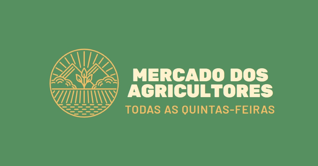 Venha para o mercado de agricultores green clean,simple,logo,organic,typographic,rustic