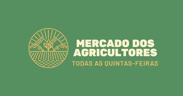 Venha para o mercado de agricultores green clean,simple,logo,organic,typographic,rustic