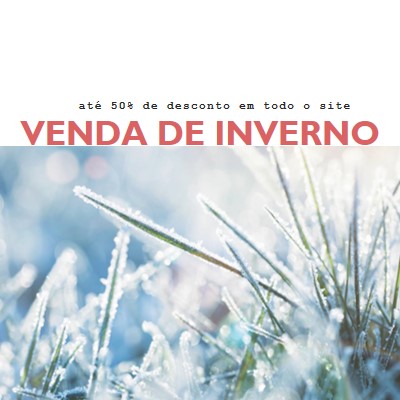 Manhã de inverno white modern-simple