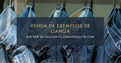 Ganga na moda blue modern-simple