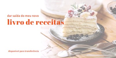 Veja o meu livro de receitas white modern-simple