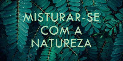 Misturar-se com a natureza green modern-simple