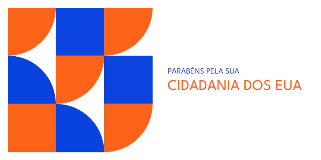 Parabéns pela cidadania red modern-geometric-&-linear