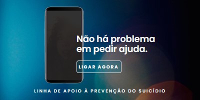 Pedir ajuda blue modern-simple