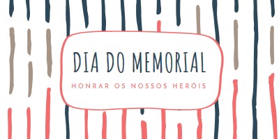 Honrar os nossos heróis white whimsical-line