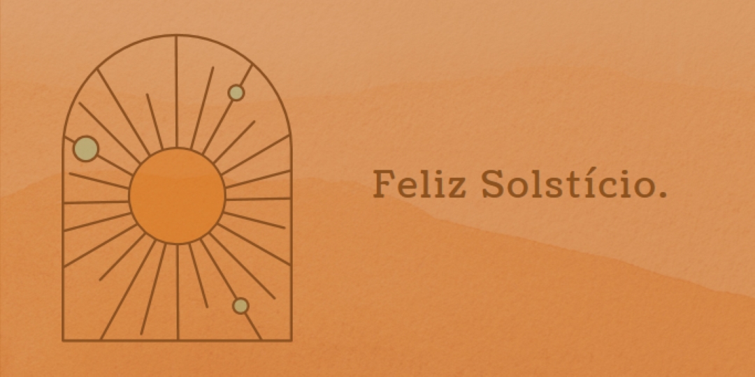 Bom para o solstício orange organic-boho