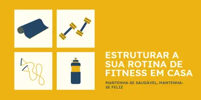 Saudável e feliz yellow modern-bold