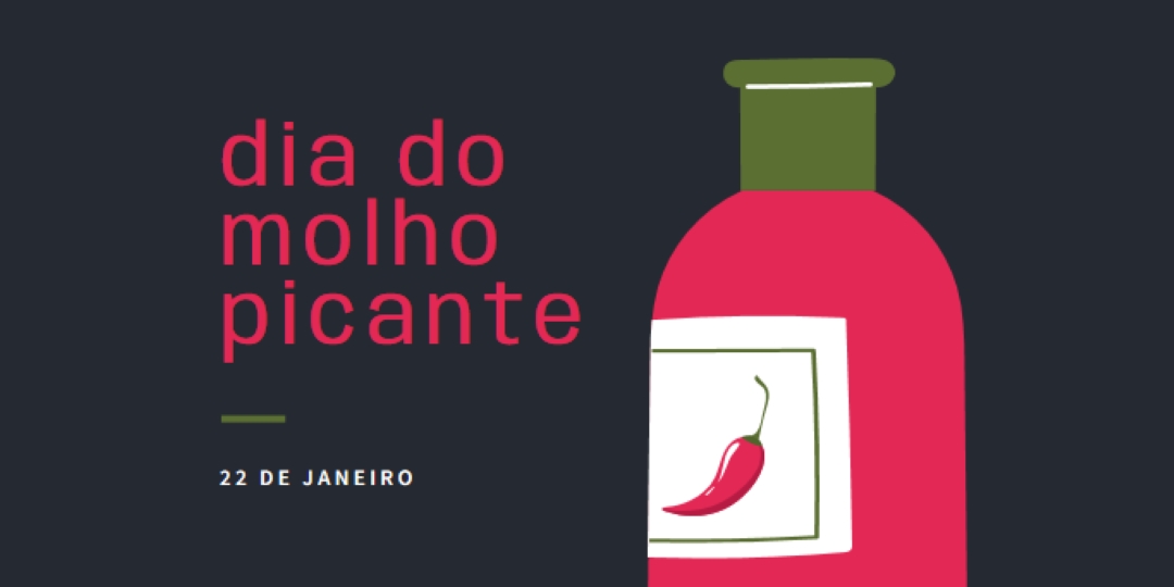 Festa de pimenta black modern-simple