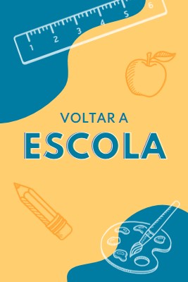 Legal para a escola yellow modern-geo-&-linear