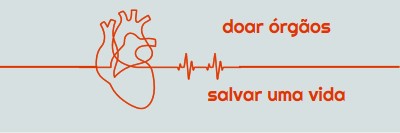 Tornar-se um dador de órgãos blue whimsical-line