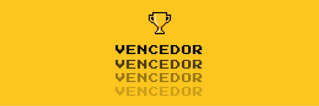 Vida do troféu yellow vintage-retro
