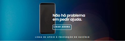 Pedir ajuda blue modern-simple