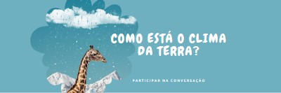 Vamos falar sobre as alterações climáticas blue whimsical-color-block