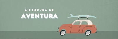 Safari de surf gray vintage-retro