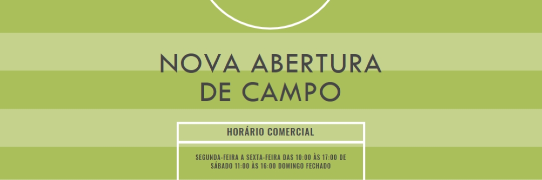 Objetivos de campo green modern-geometric-&-linear