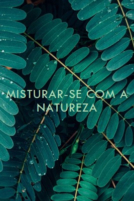 Misturar-se com a natureza green modern-simple