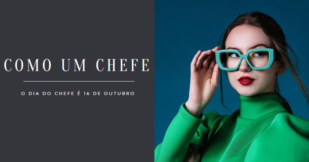 Senhora chefe blue modern-simple