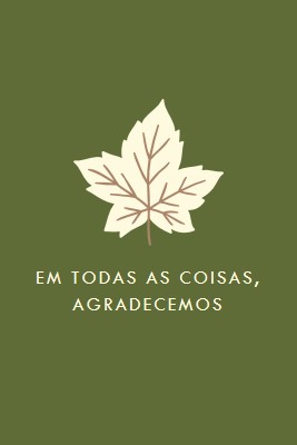 Atitude de gratidão green modern-simple