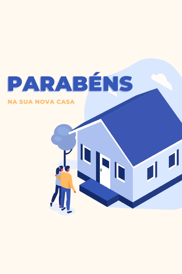 Parabéns ao proprietário white modern-color-block