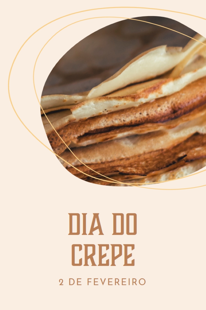 É um dia de crepe brown organic-simple