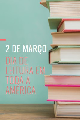 Um para os livros green modern-simple