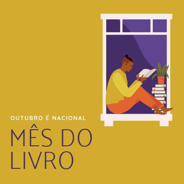 Guarda de livros yellow modern-color-block