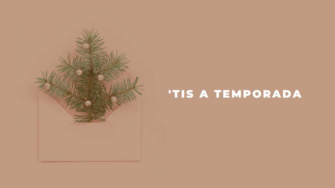 Saudações da época yellow modern-simple