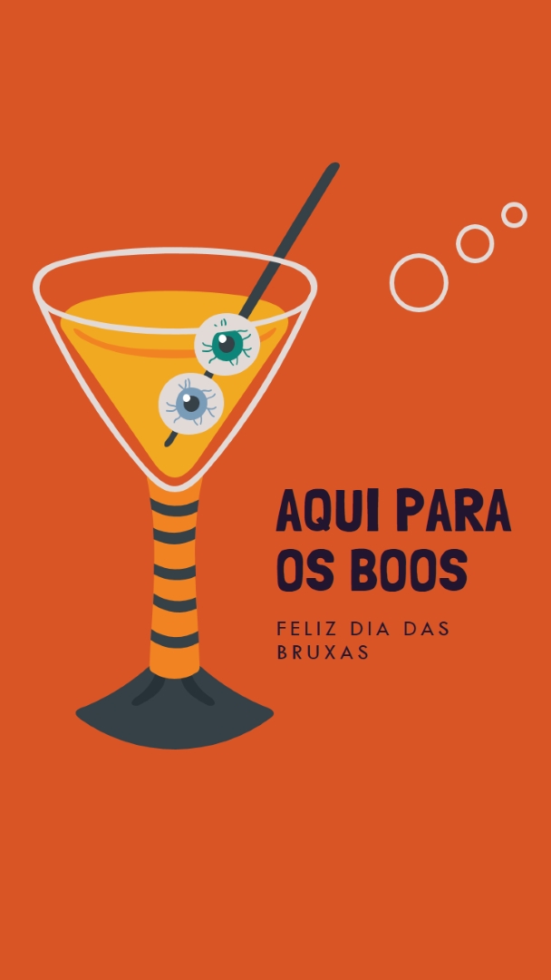 Bola alta de globo ocular orange modern-bold