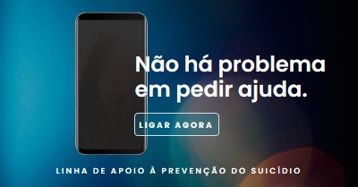 Pedir ajuda blue modern-simple