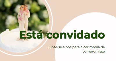 É convidado a consolidar pink modern-simple