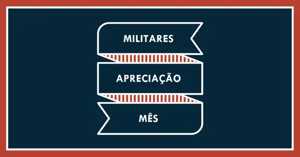 Celebrar o Mês de Apreciação Militar blue modern-simple