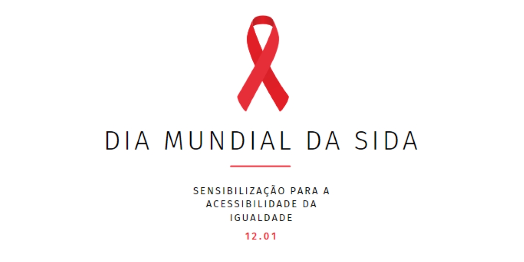 Sensibilização para a SIDA white modern-simple