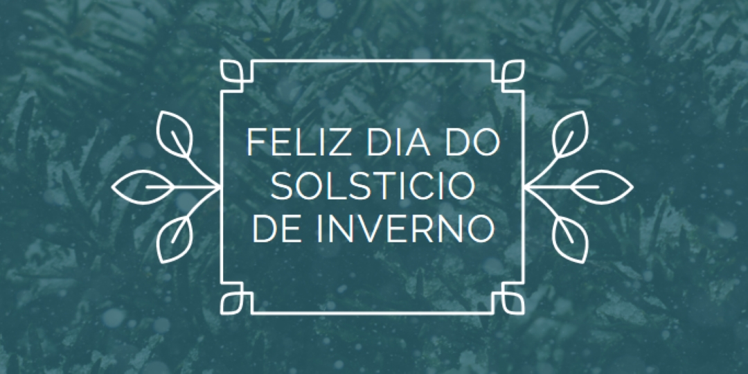 Solstício de Inverno green modern-simple