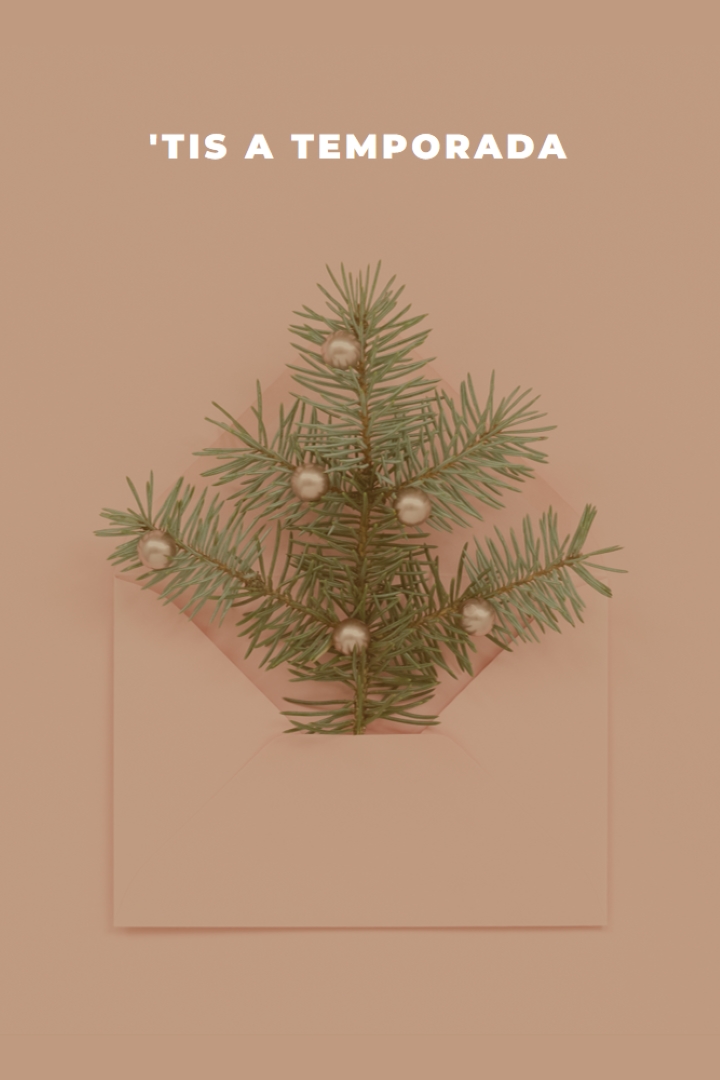 Saudações da época yellow modern-simple