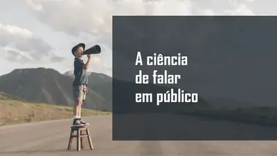 Apresentação profissional nostálgica