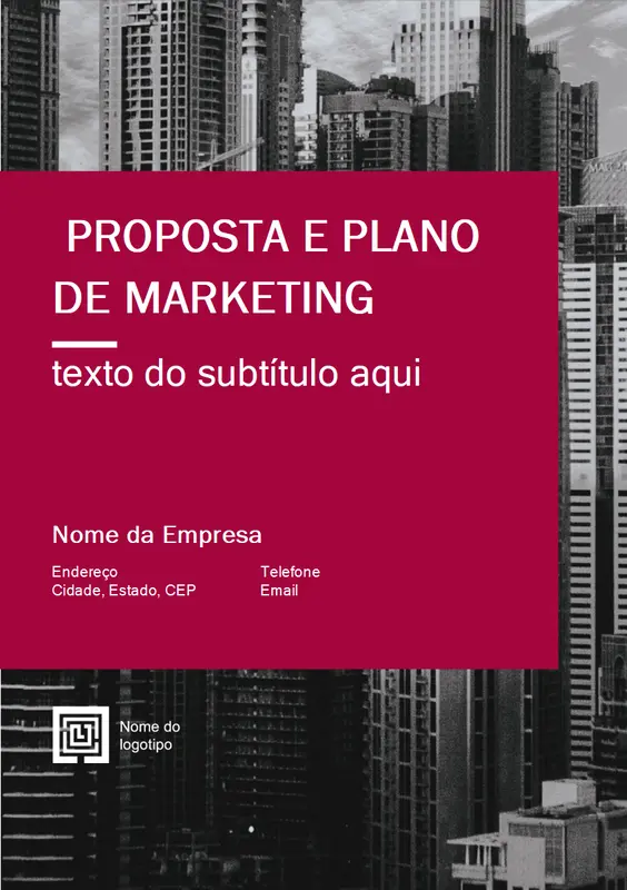 Relatório de negócios (design profissional) modern-simple