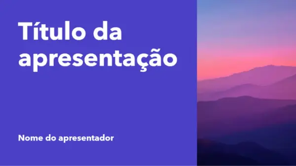 Design de bloco de cores purple modern-simple