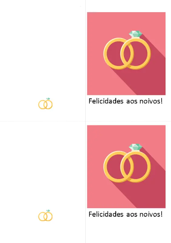 Cartão de comemoração de noivado modern-simple