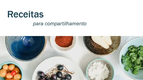Livro de receitas modern-simple
