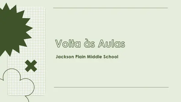 Apresentação noturna de volta às aulas