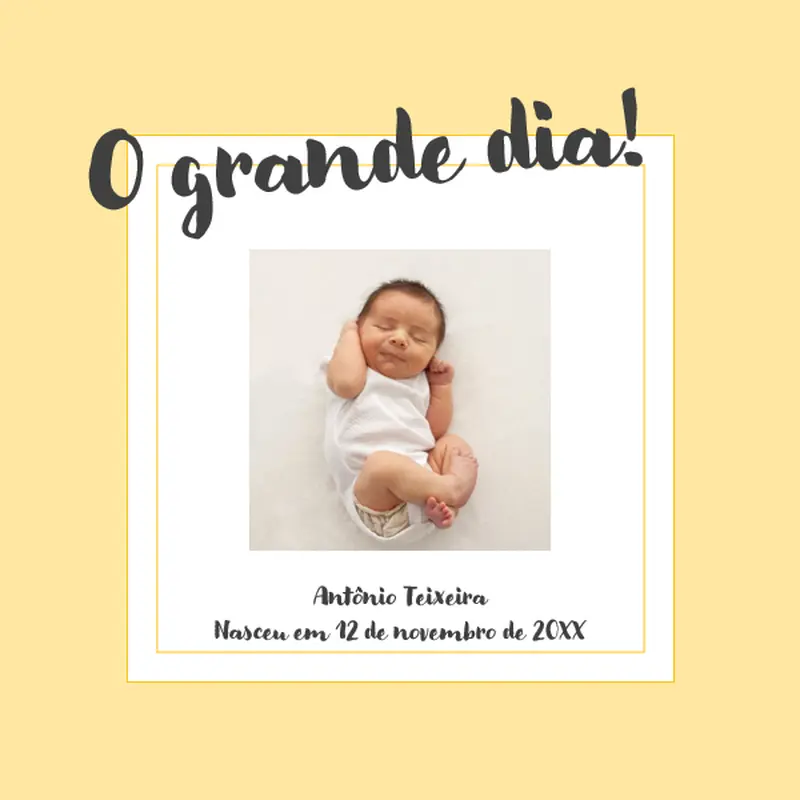 Álbum de Fotografias das etapas do bebê whimsical color block
