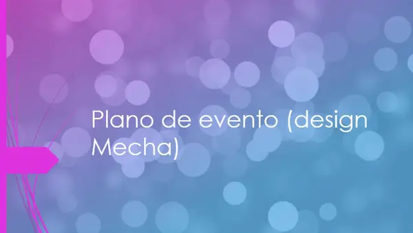 Design do evento modern simple