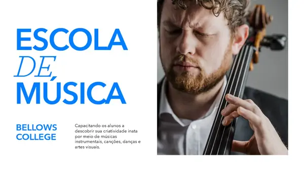 Álbum fotográfico de música  modern simple