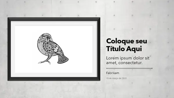 Álbum de fotos de artes  modern simple