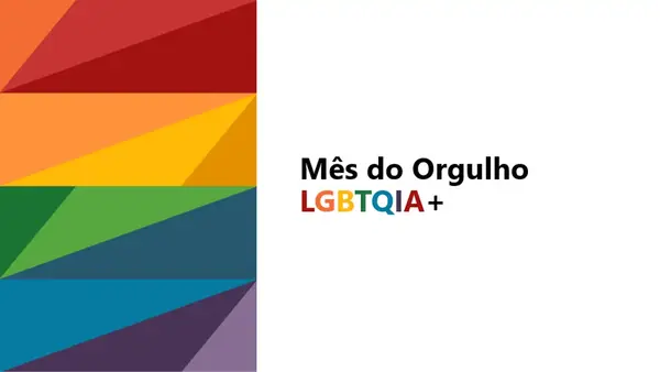 Apresentação do Mês do Orgulho LGBTQIA+ modern-simple