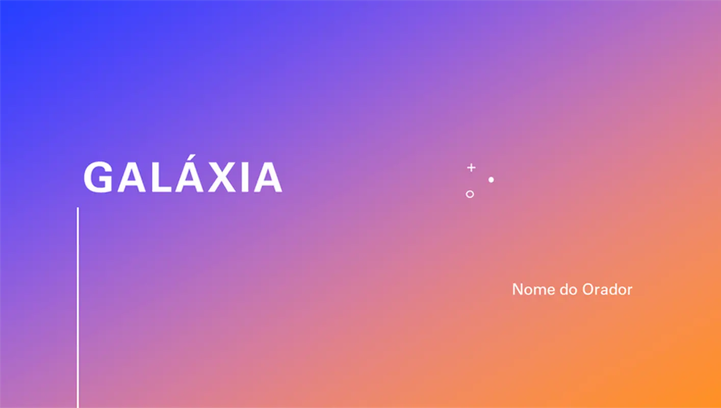 Apresentação Galáxia