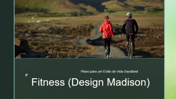 Fitness (design Madison) black modern bold