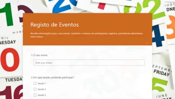 Registo de eventos orange