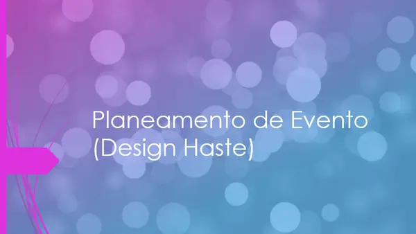 Design de eventos modern simple