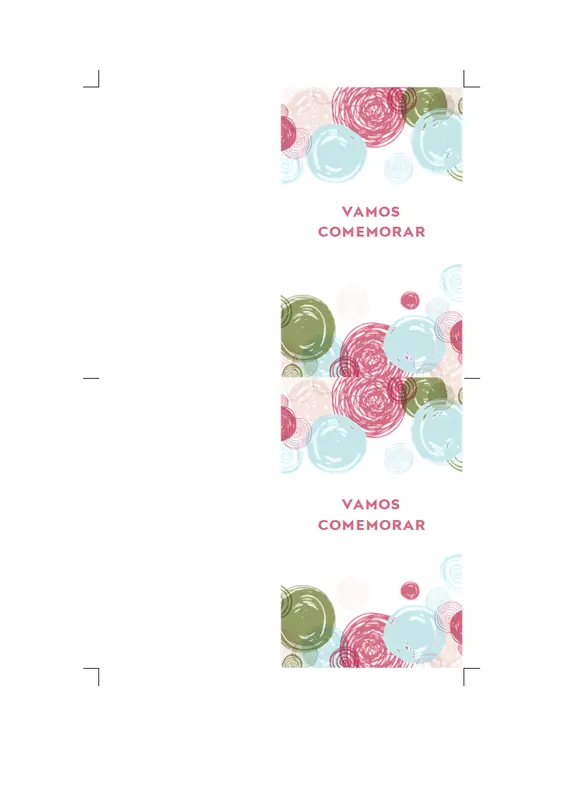 Cartão de convite de celebração modern-simple